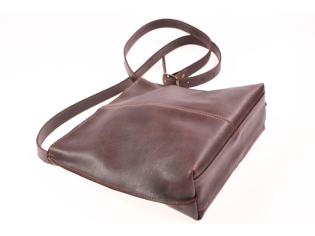 Dámská kožená kabelka Fiala