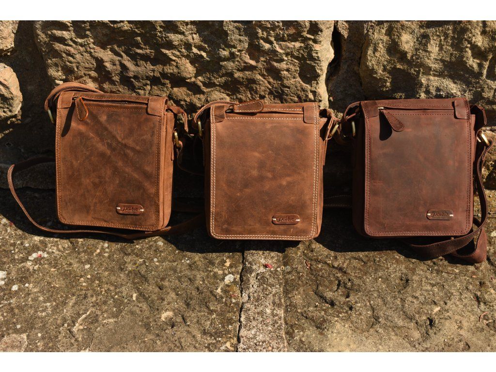 Kožená taška přes rameno Playa